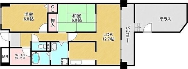 江坂駅 徒歩14分 1階の物件間取画像